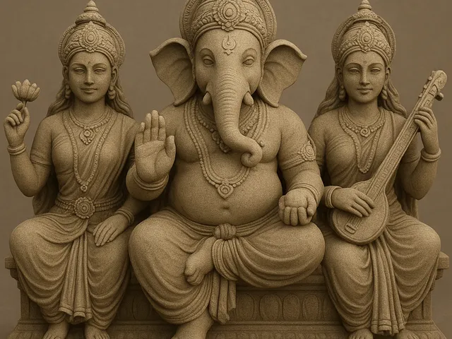 ganesh lakshmi saraswati
