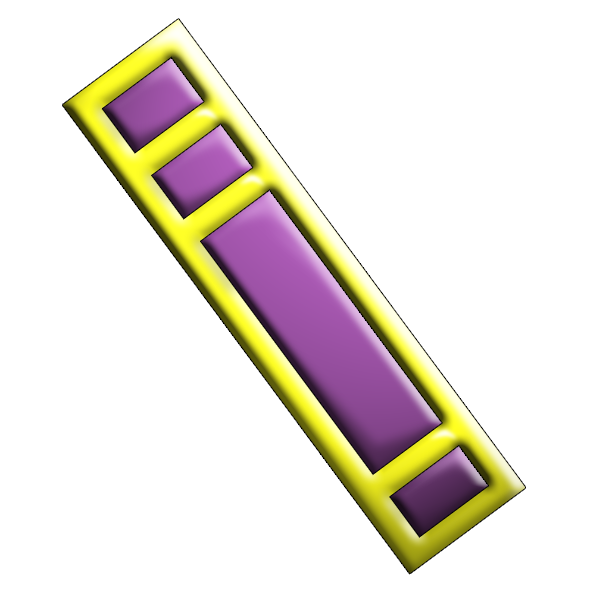 Basic Gym Badge Keychain