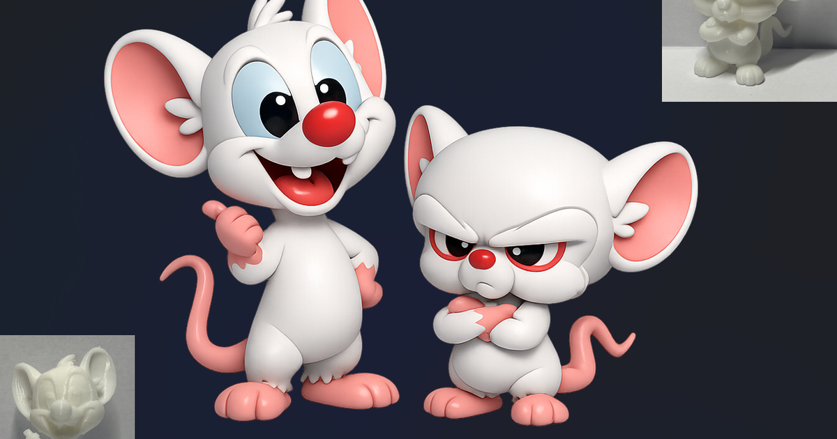 Chibi Pinky & The Brain (Minus & Cortex) by Ninomalbinho | Download ...