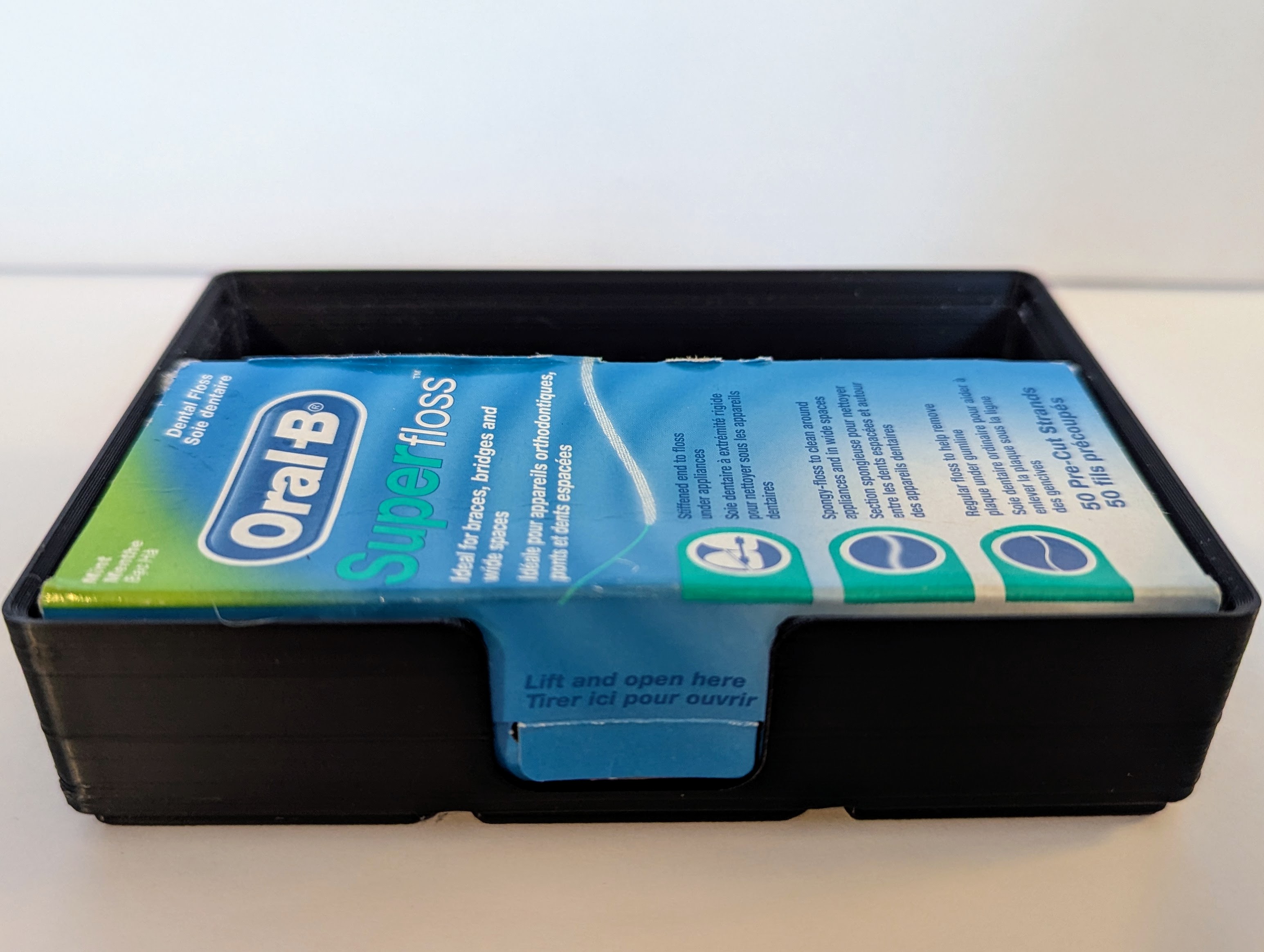 Gridfinity Oral-B Super Floss bin