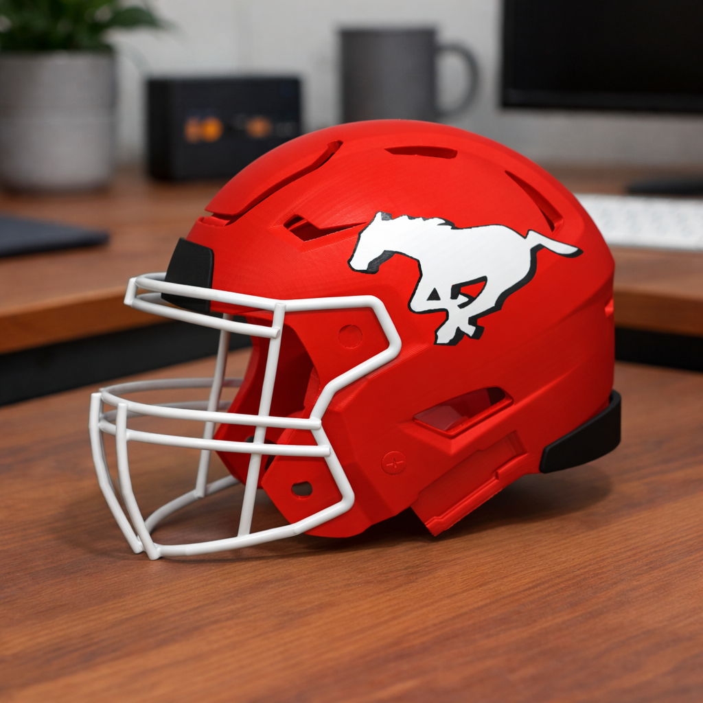 CFL - Calgary Stampeders Football Helmet