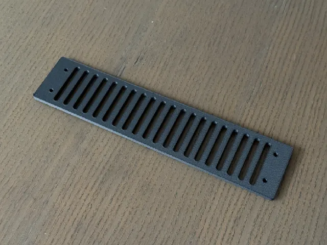 1U Vented Faceplate for Microlab 2