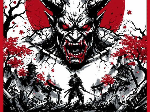 Blood moon oni Hueforge