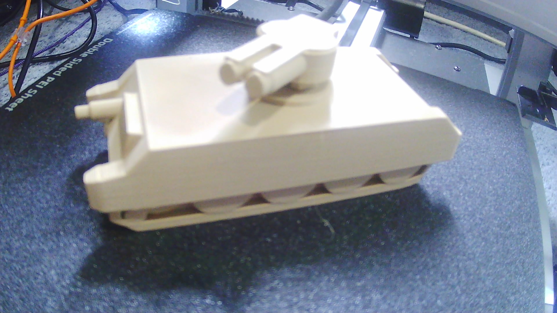 Double Barrel Tank for Army Men or Miniatures