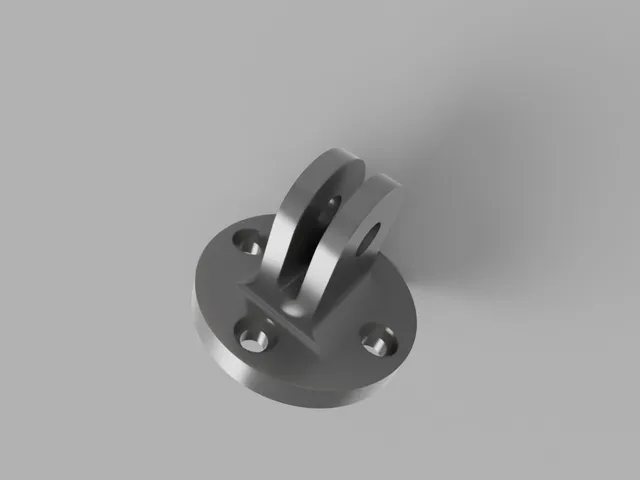 Quad lock bike to GoPro adapter