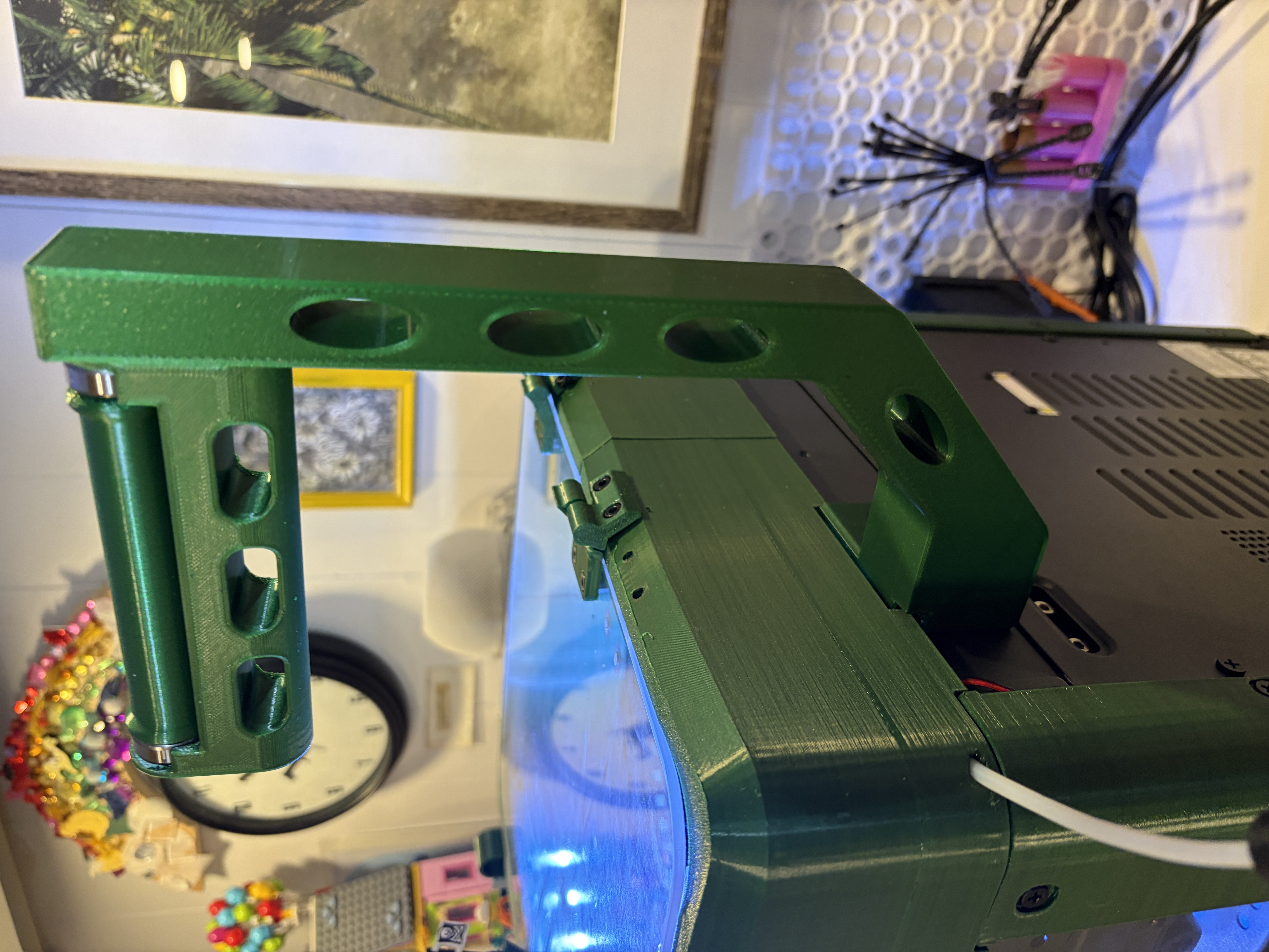 Extended FlashForge AD5M Roller Spool Holder