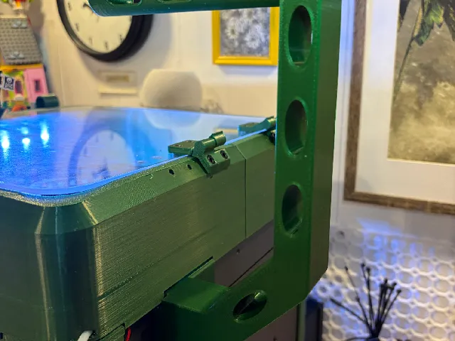 Extended FlashForge AD5M Roller Spool Holder