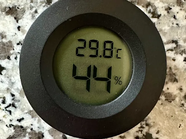 Gehäuse mit Magnet für Thermo / Hygrometer