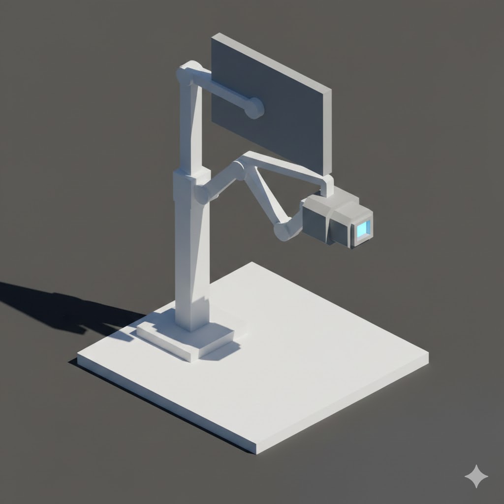 Low Poly X-Ray Machine