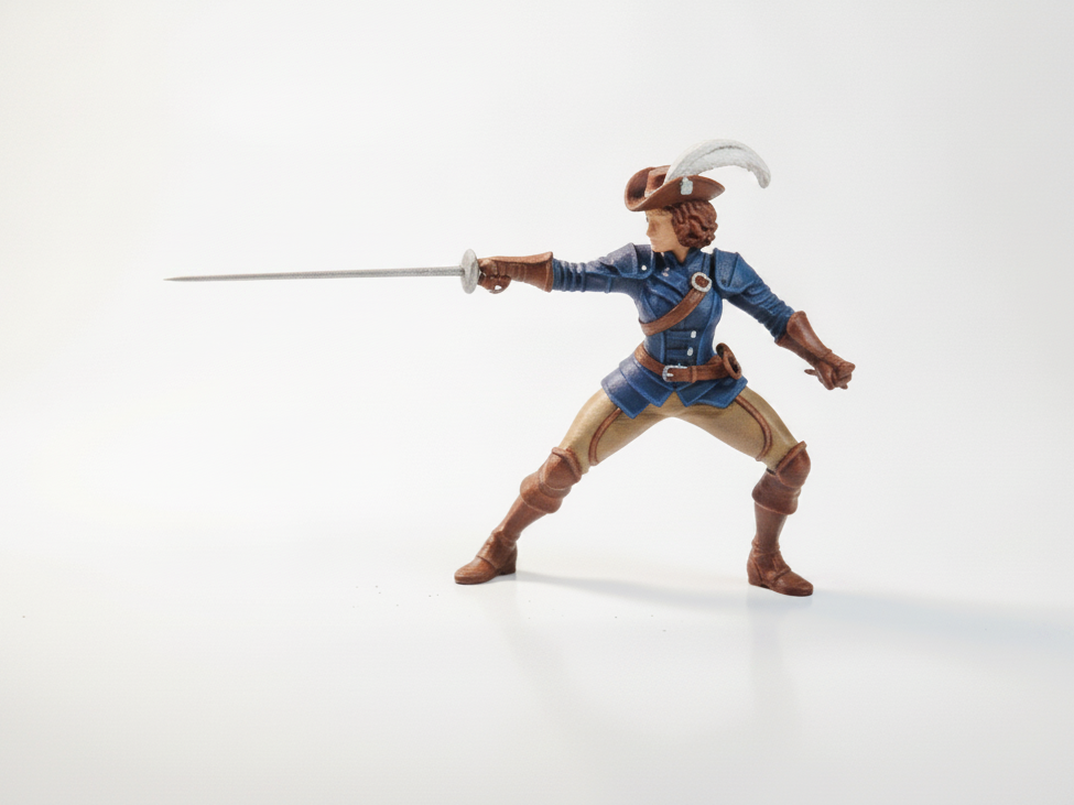 Female Zoro Figurine Anime Character 3D Printable