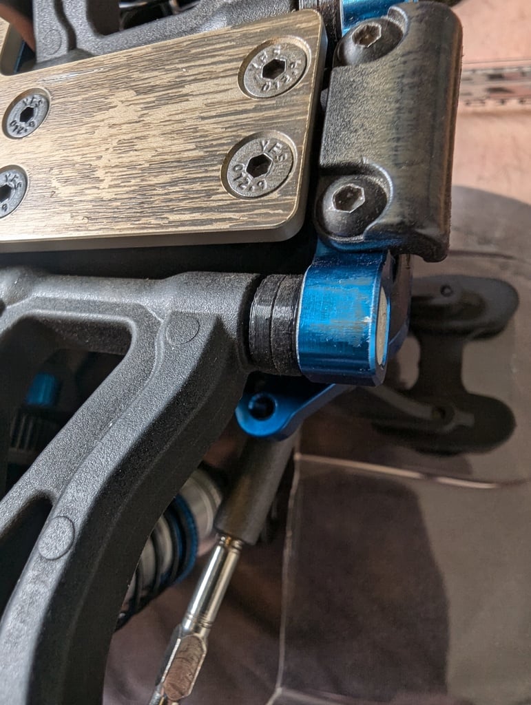 Team Associated B6.x, B7, B74.x rear pin shims