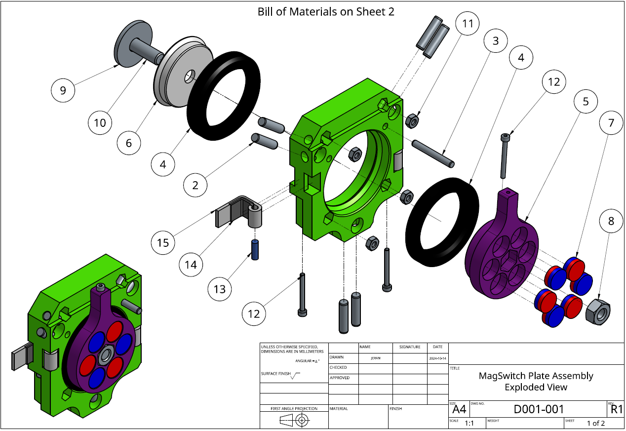 Axial Flux Magswitch Toolchanger (built on Ratrig V-core 3.1)
