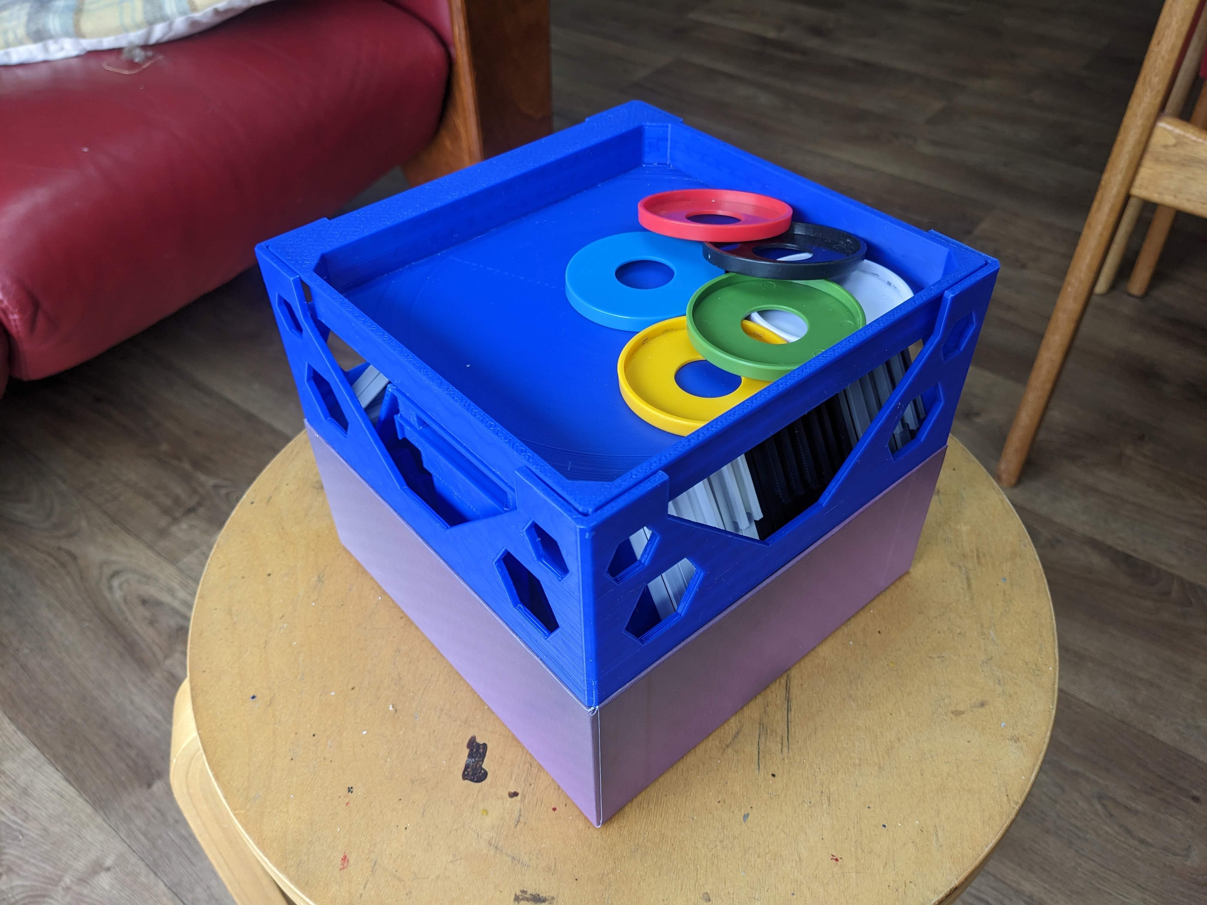 Gears of Corruption Box Riser by Iain Stewart | Download free STL model ...