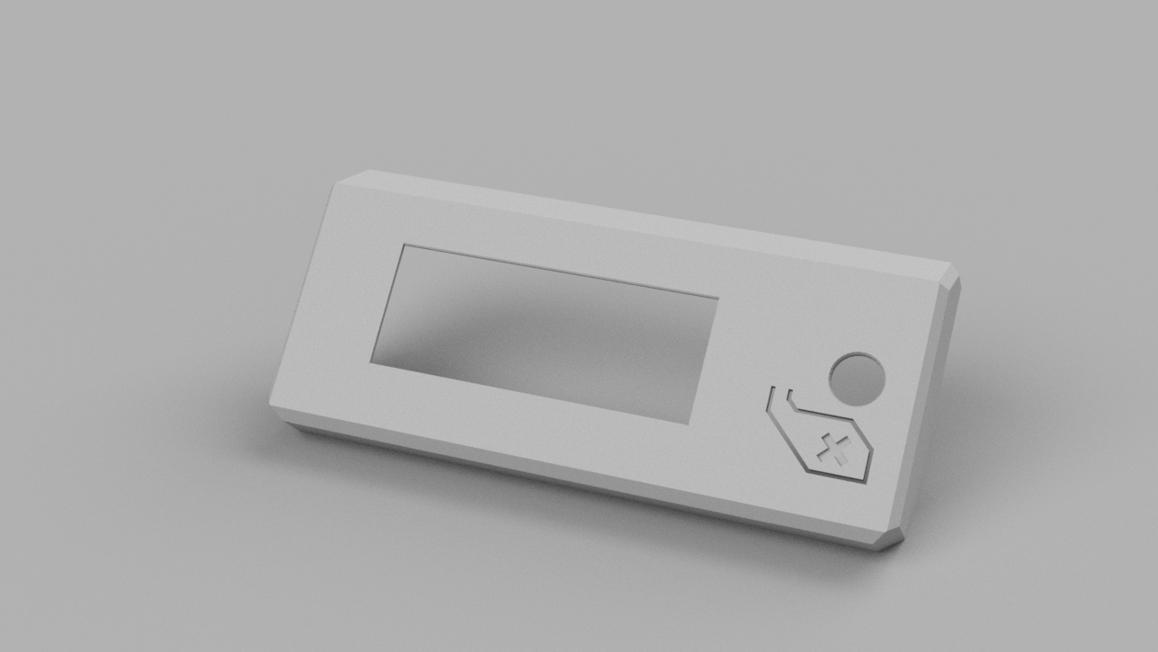 Prusa LCD Cover modded