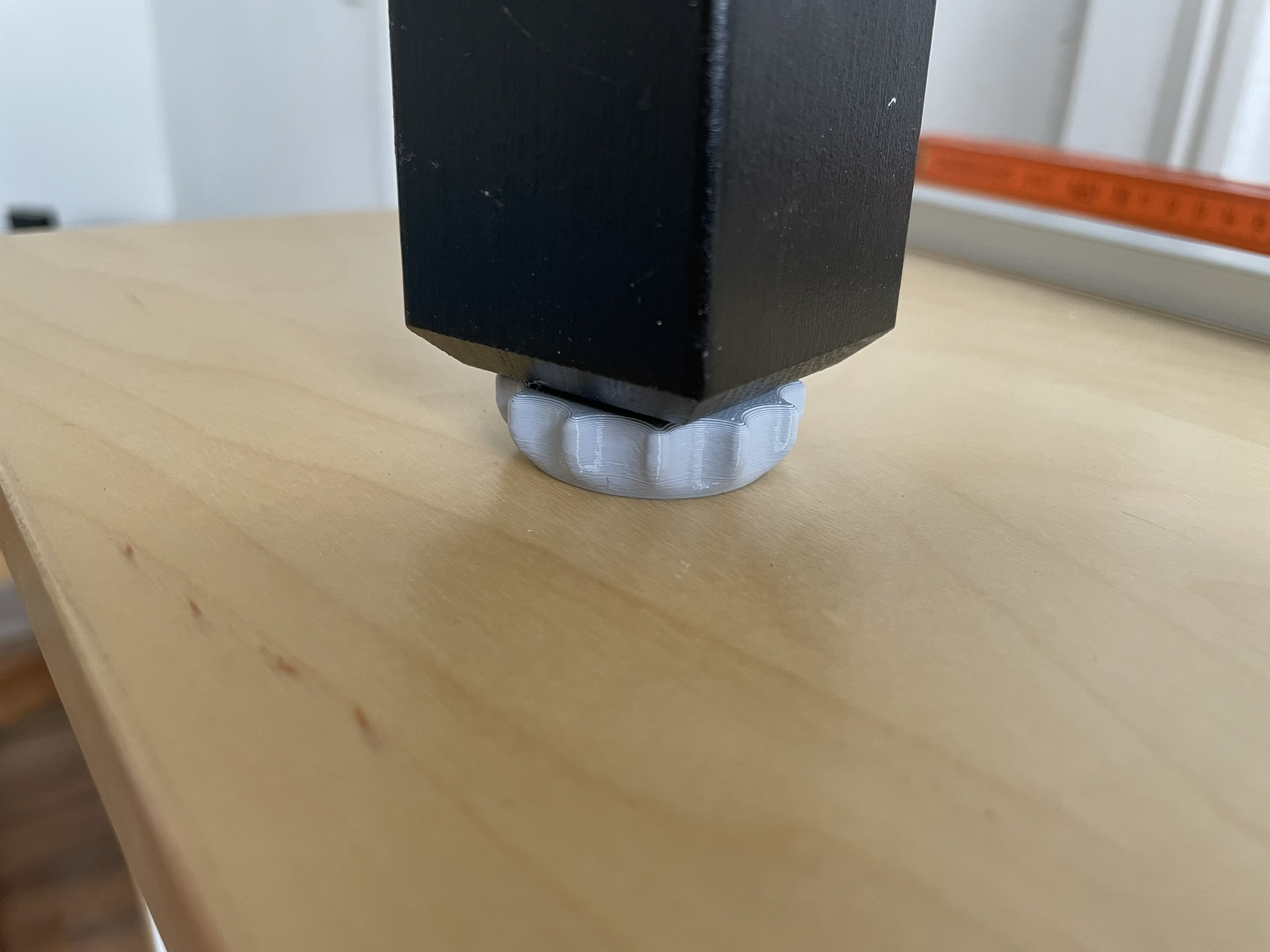 Ikea BESTA leg extension and leveler