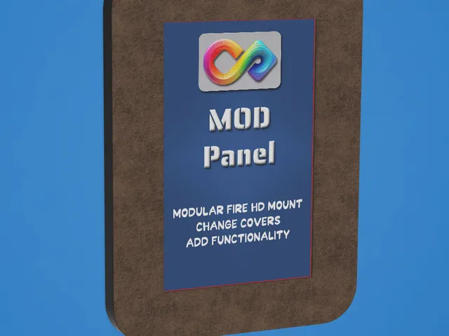 MOD Panel - Modular Fire HD 8 Wall Mount by KAIZENsational