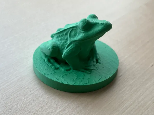 Bronze Frog by David Sosalla - 3D Scan