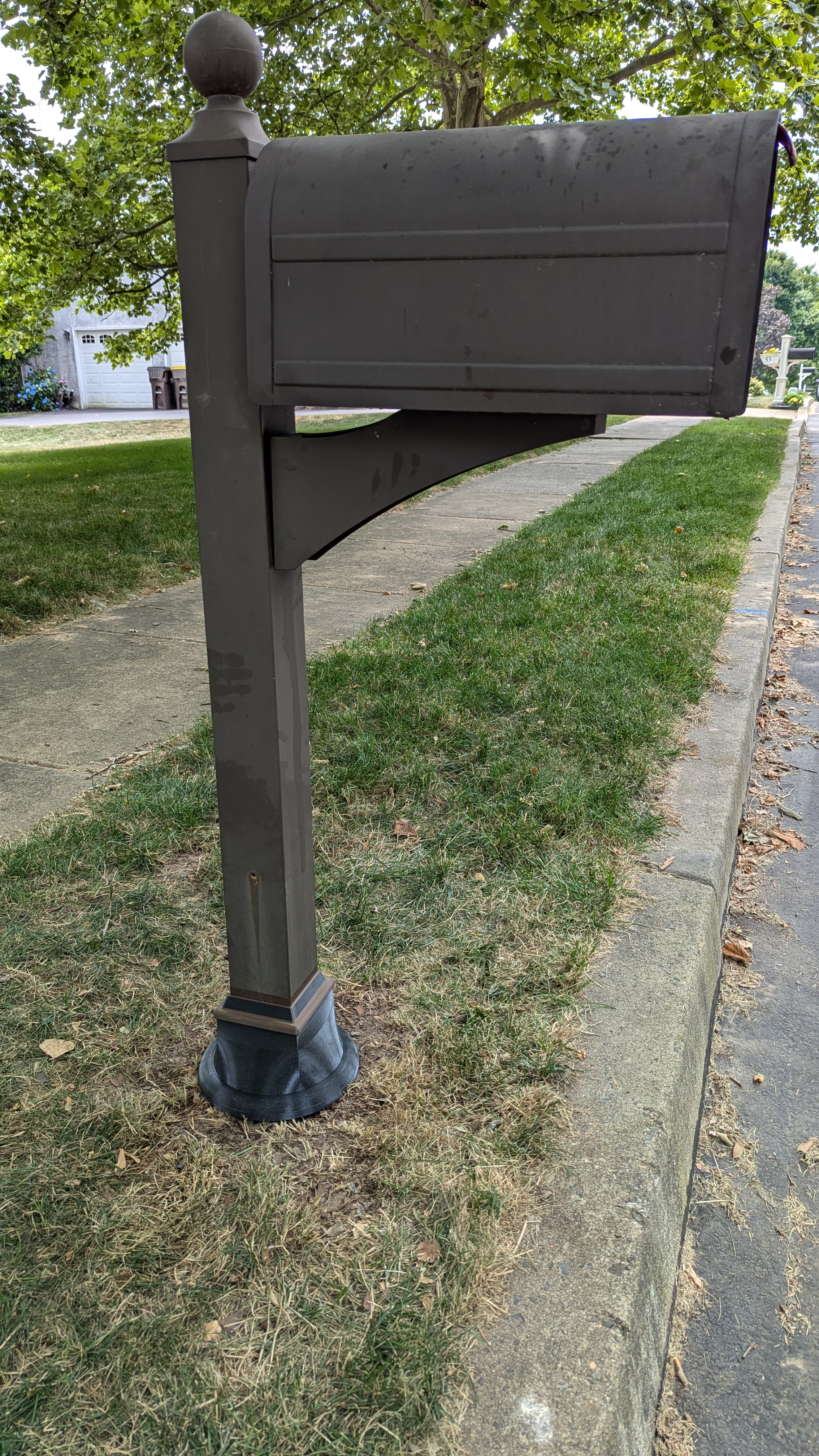 Miniatura 2 do modelo 3D Mailbox Post Base