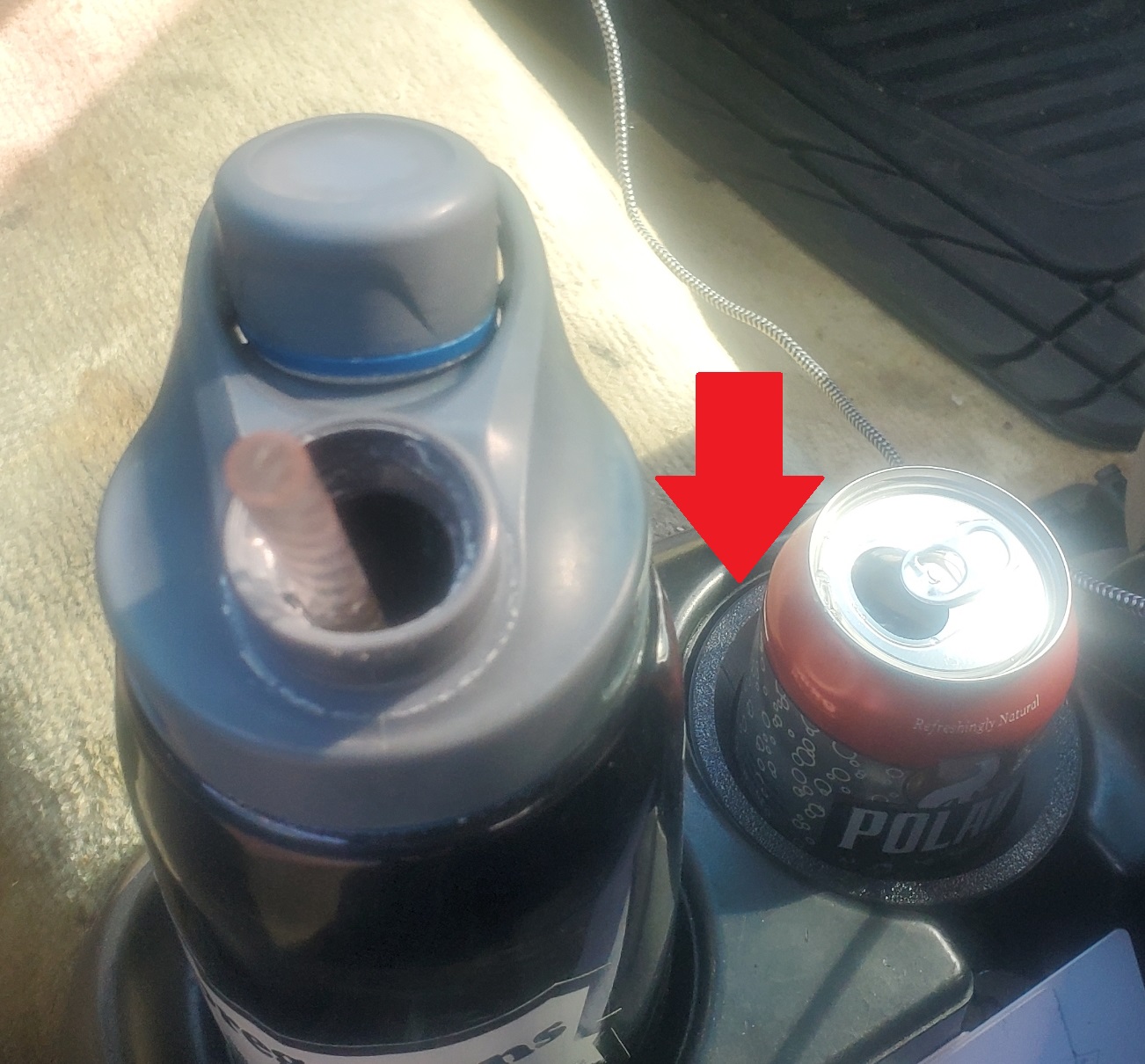 92-mm to 70-mm cup holder adapter (for cans) by ray of sunshine ...
