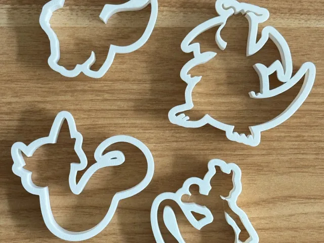 Pokemon Cookie Cutter Set #1