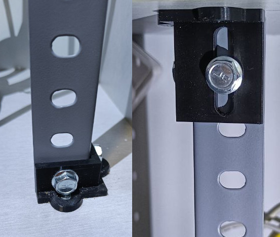 Anclaje para perfil de estateria metalica de 35mm