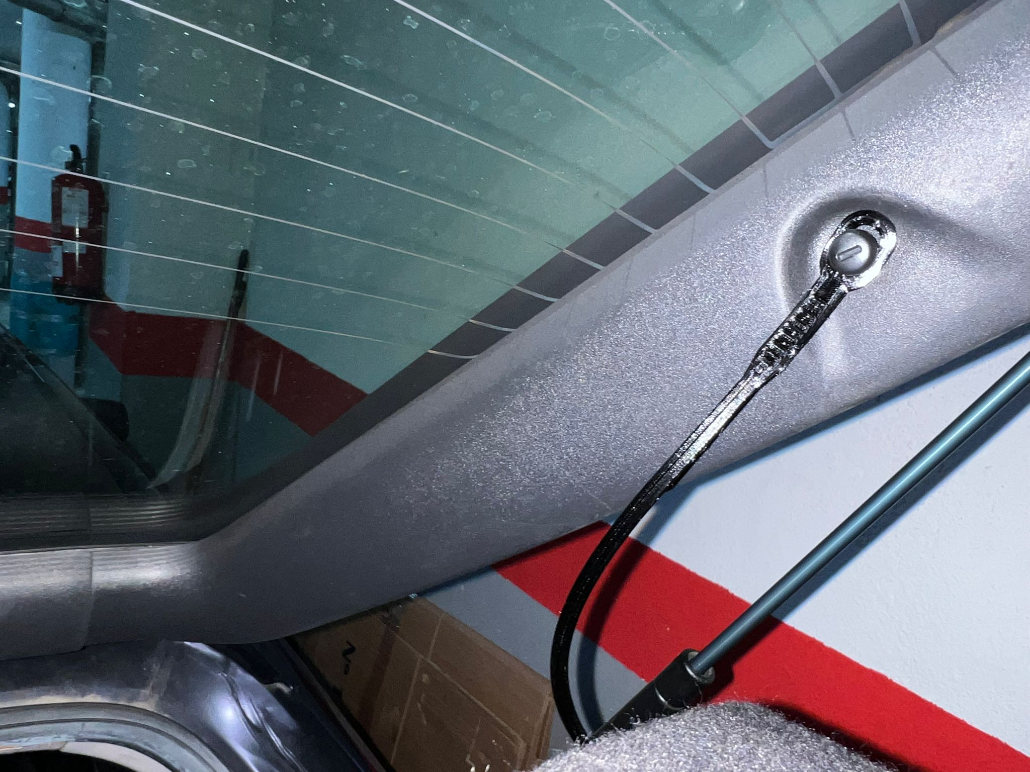 Saab 9-3 900 Parcel Shelf Strap 4388518 trunk repair