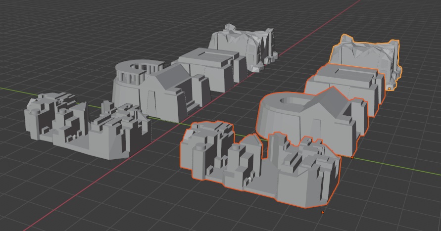 Dark Tower Buildings