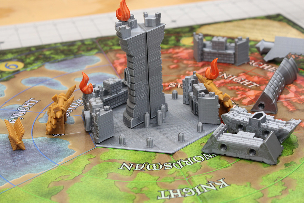 Miniatura 3 do modelo 3D Castle Panic Replacement Pieces