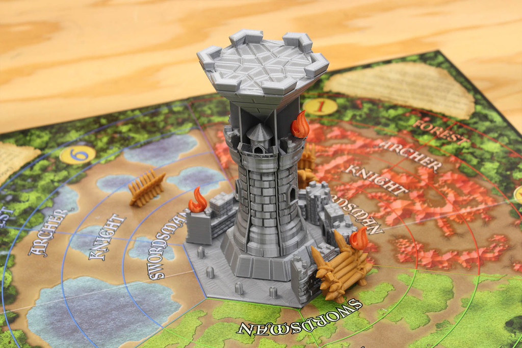Miniatura 4 do modelo 3D Castle Panic Replacement Pieces