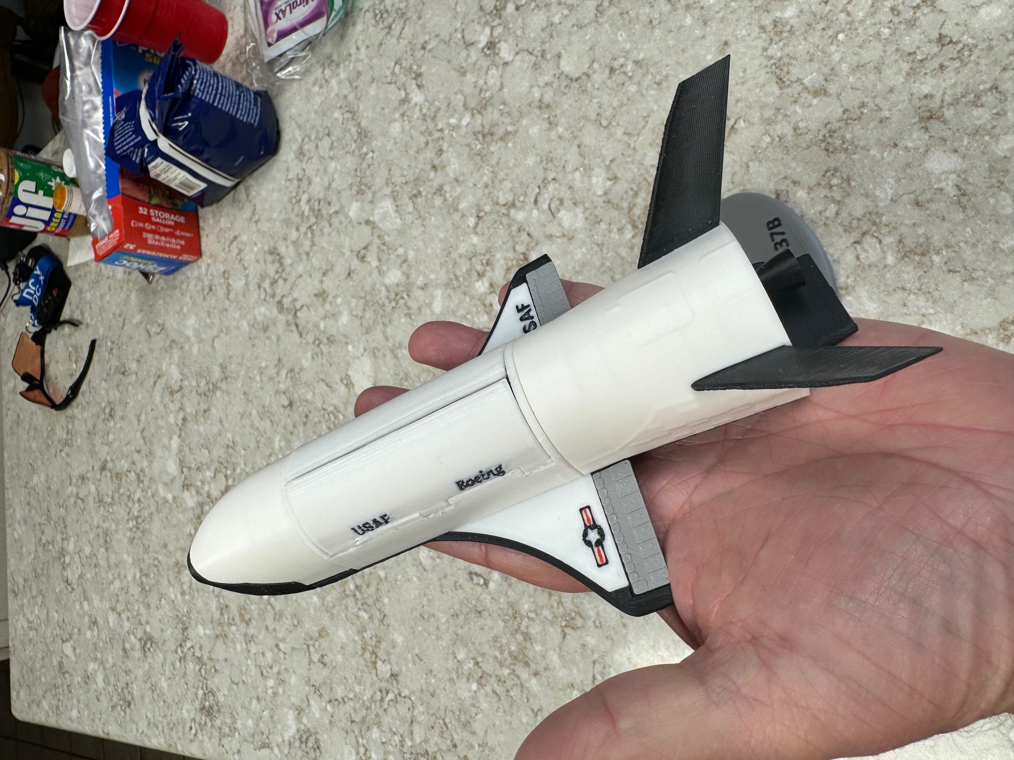 Smaller X-37B With Opening PL Bay Doors By Dale | Download Free STL ...