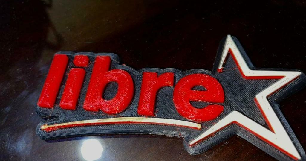 Libre Logo (libertad Y Refundacion) By Jaguarestudio3d 