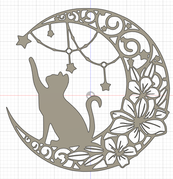 GATO EN LA LUNA