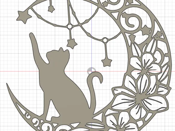 GATO EN LA LUNA
