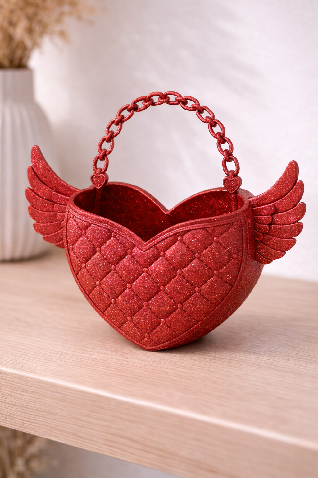 Winged Heart Basket