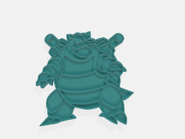 Blastoise Necklace or Keychain