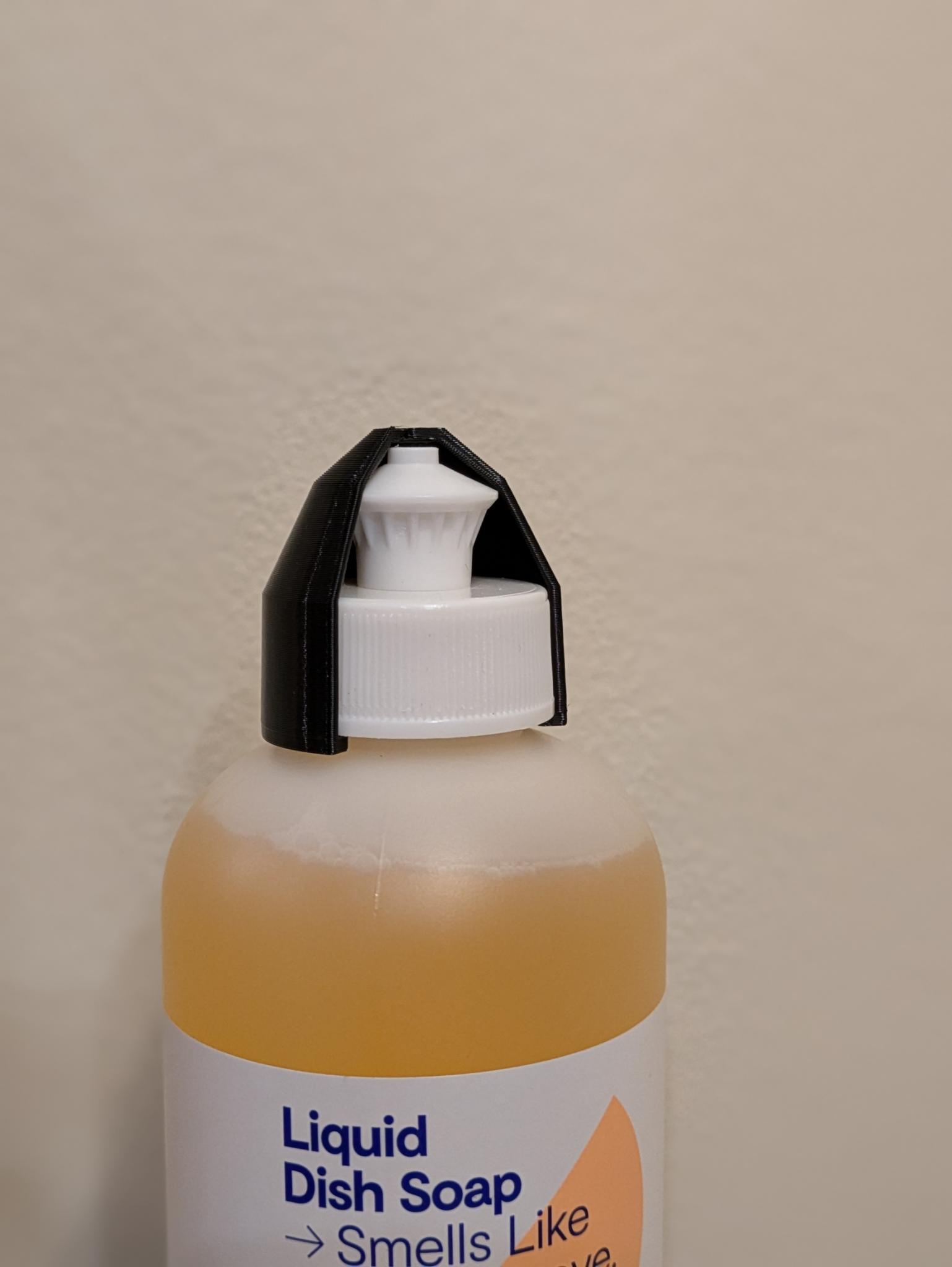 Dish Soap Cap Travel Clip