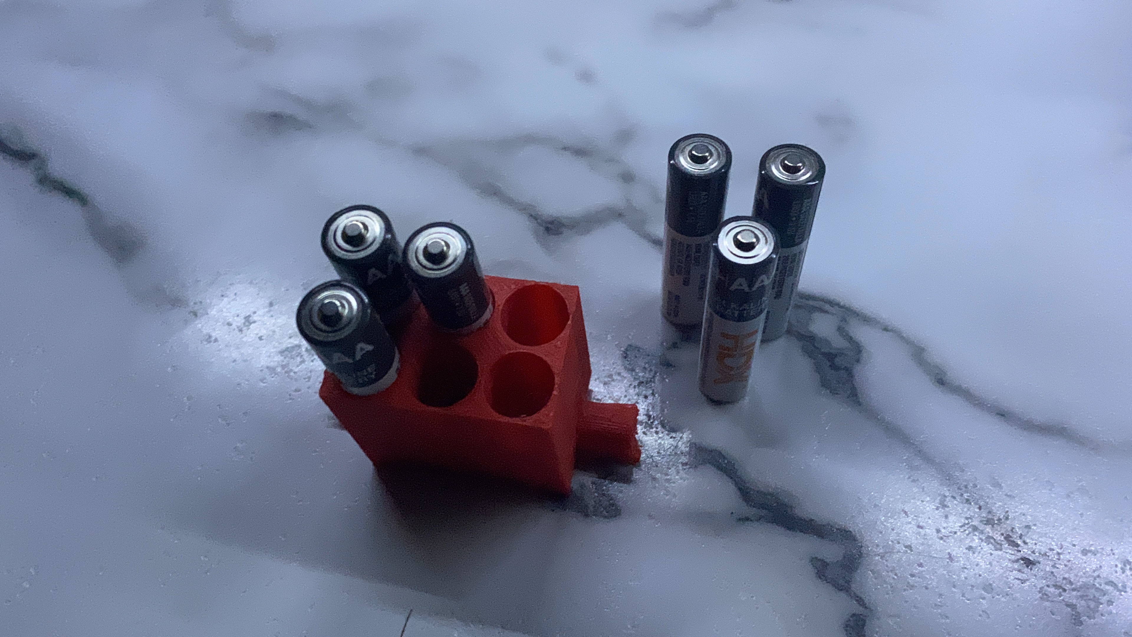 Triple AAA battery holder by Poly Designs | Download free STL model ...