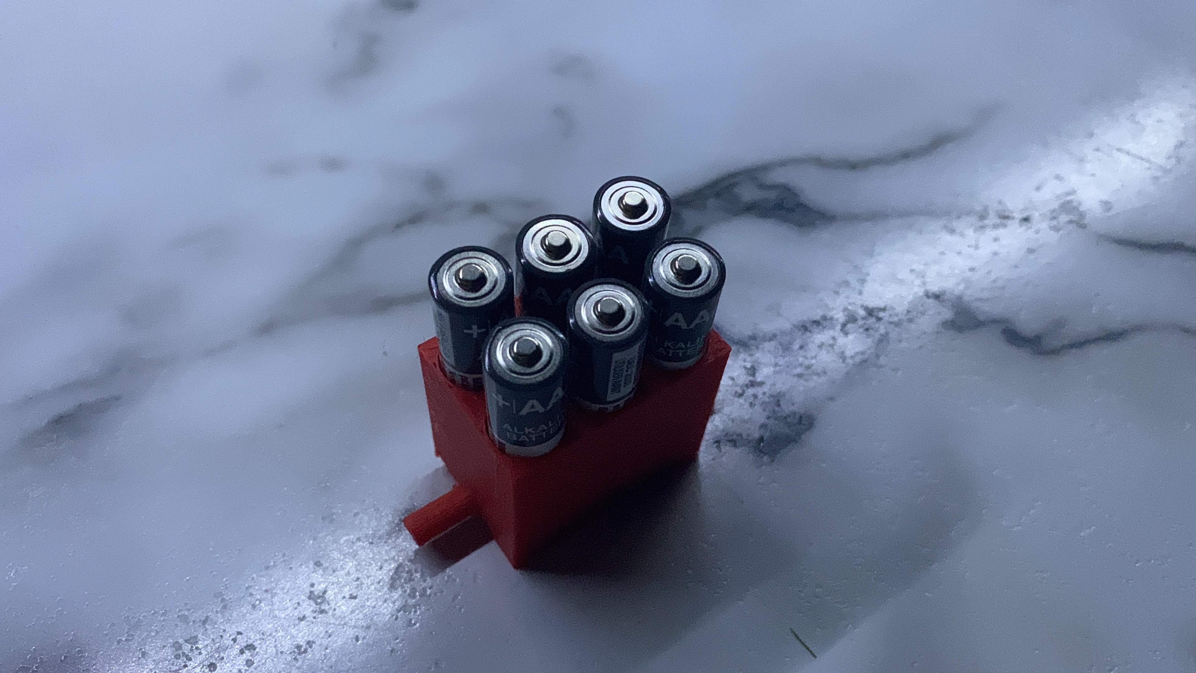 Triple AAA battery holder by Poly Designs | Download free STL model ...