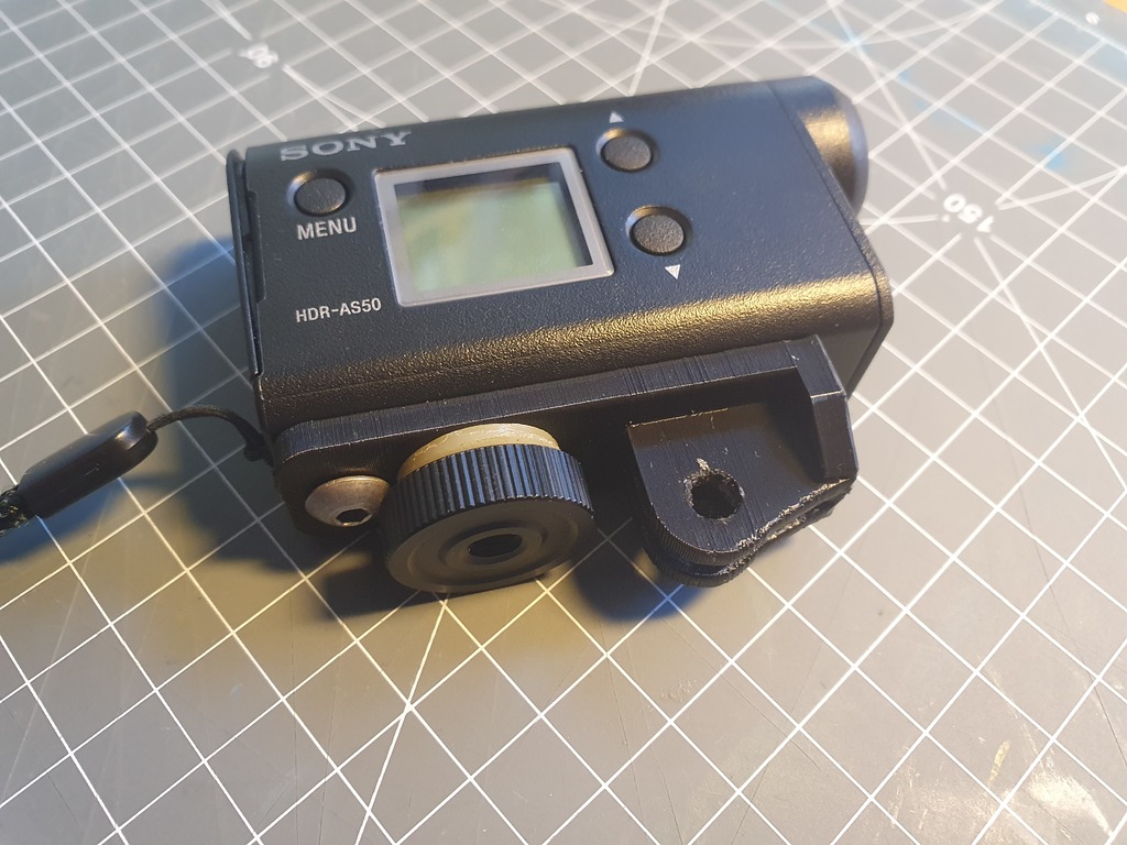 Sony Action Cam to GoPro mount adapter