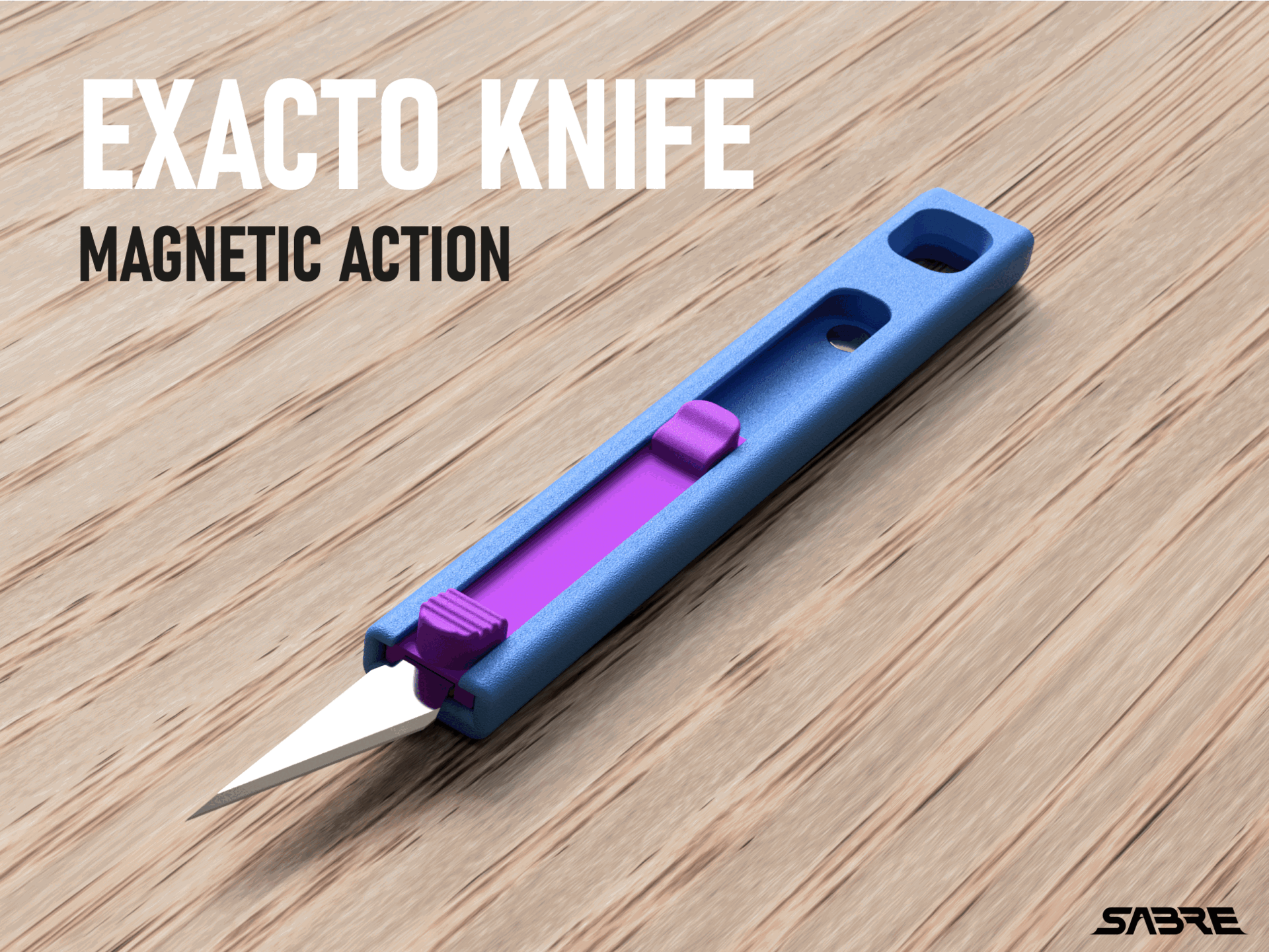 Exacto knife Magnetic