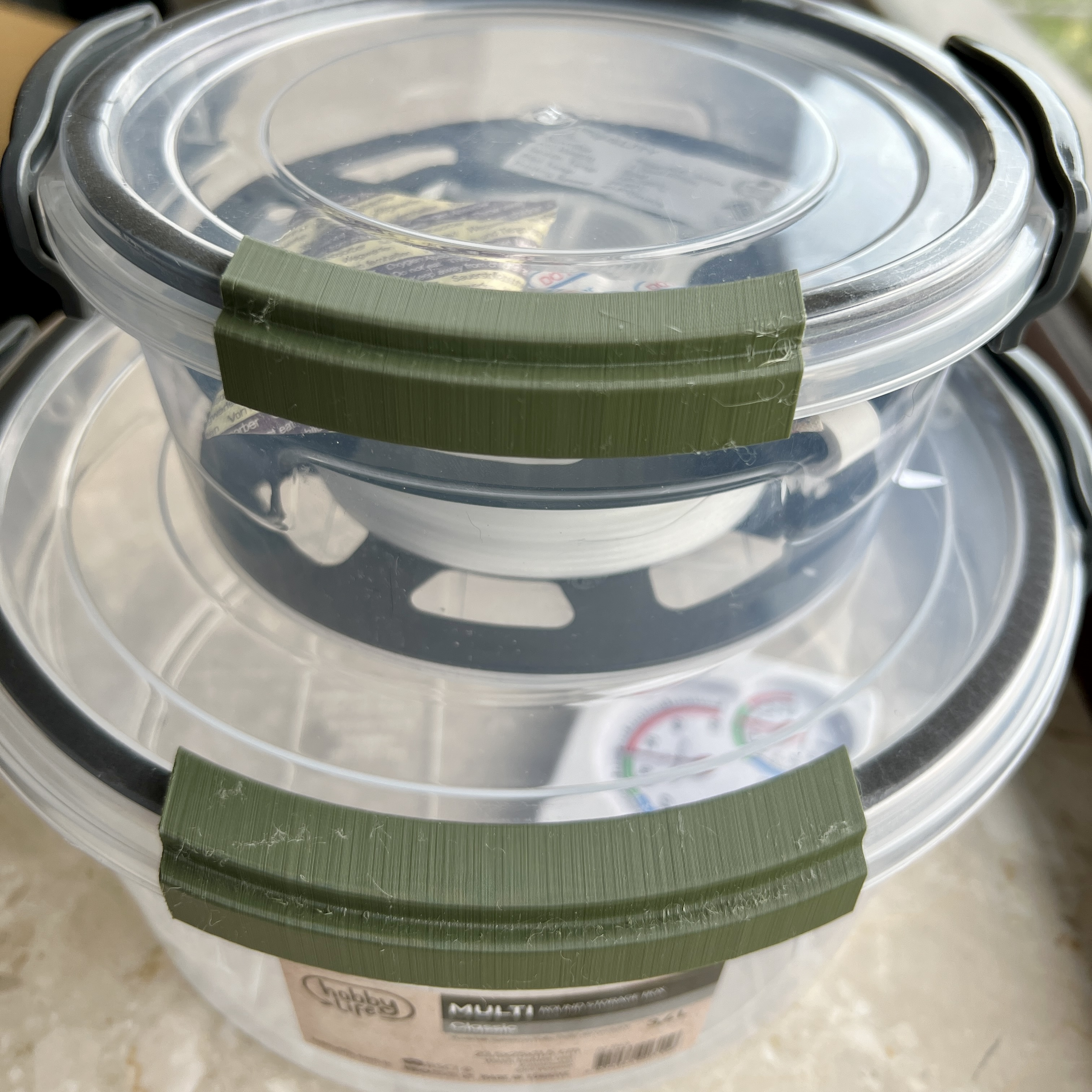 Clips for MultiBox containers - 1.2l & 3.4l