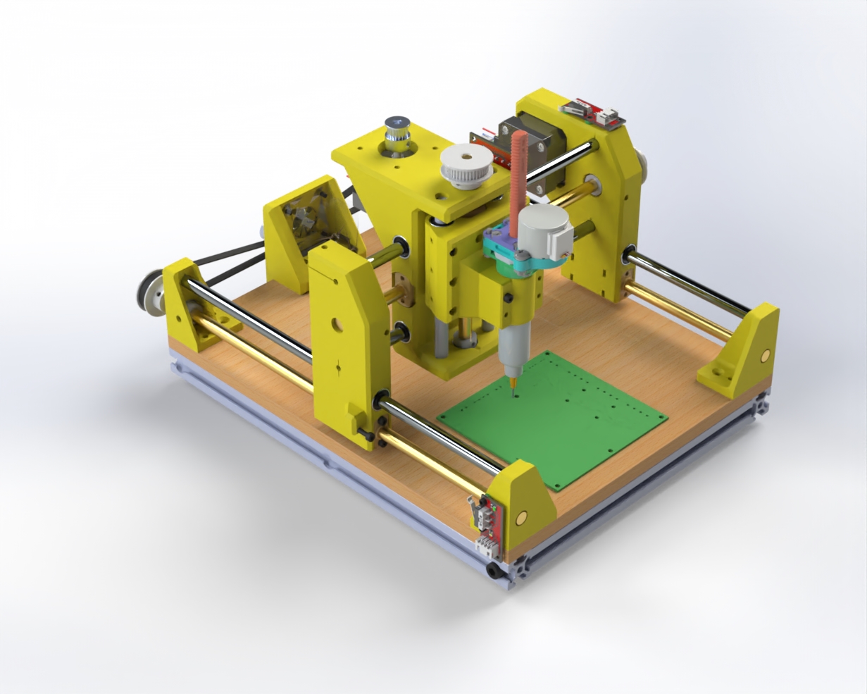 3D printed CNC Dremel Laser Solder Paste dispenser v0.1b by Mammarella Download