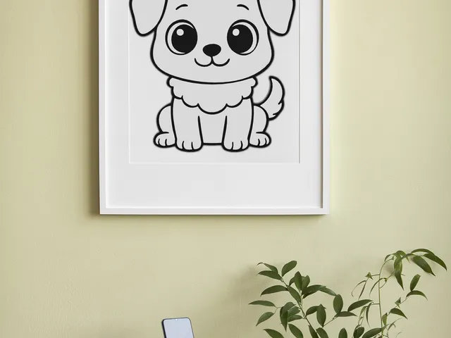 Cute Dog Wall Art