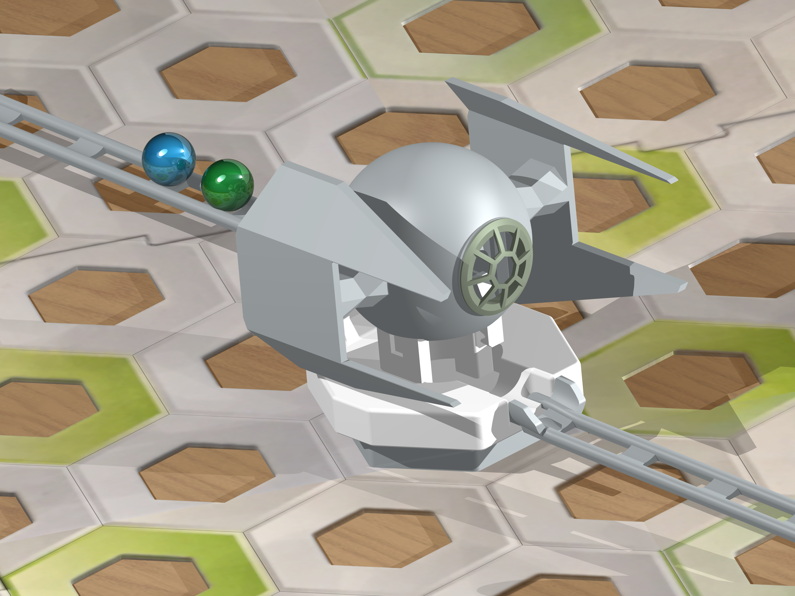 Miniatura 2 do modelo 3D Tie Interceptor