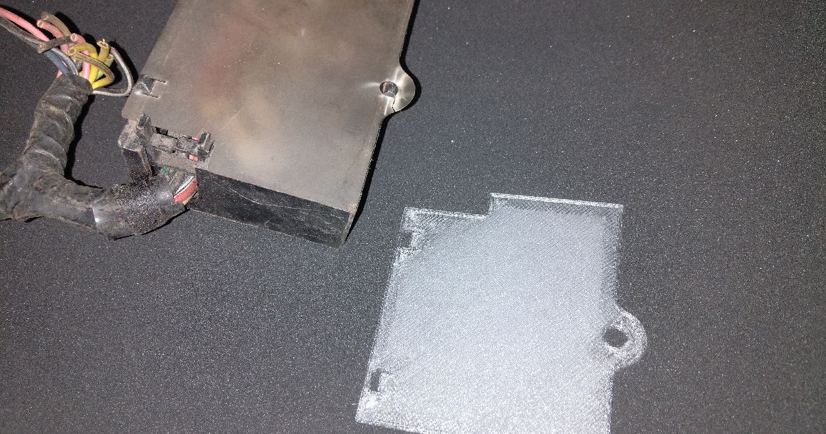 Mopar 1967-72 Fuse Box Cover by L7899 | Download free STL model