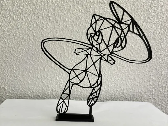 Geometric Mew Pokémon