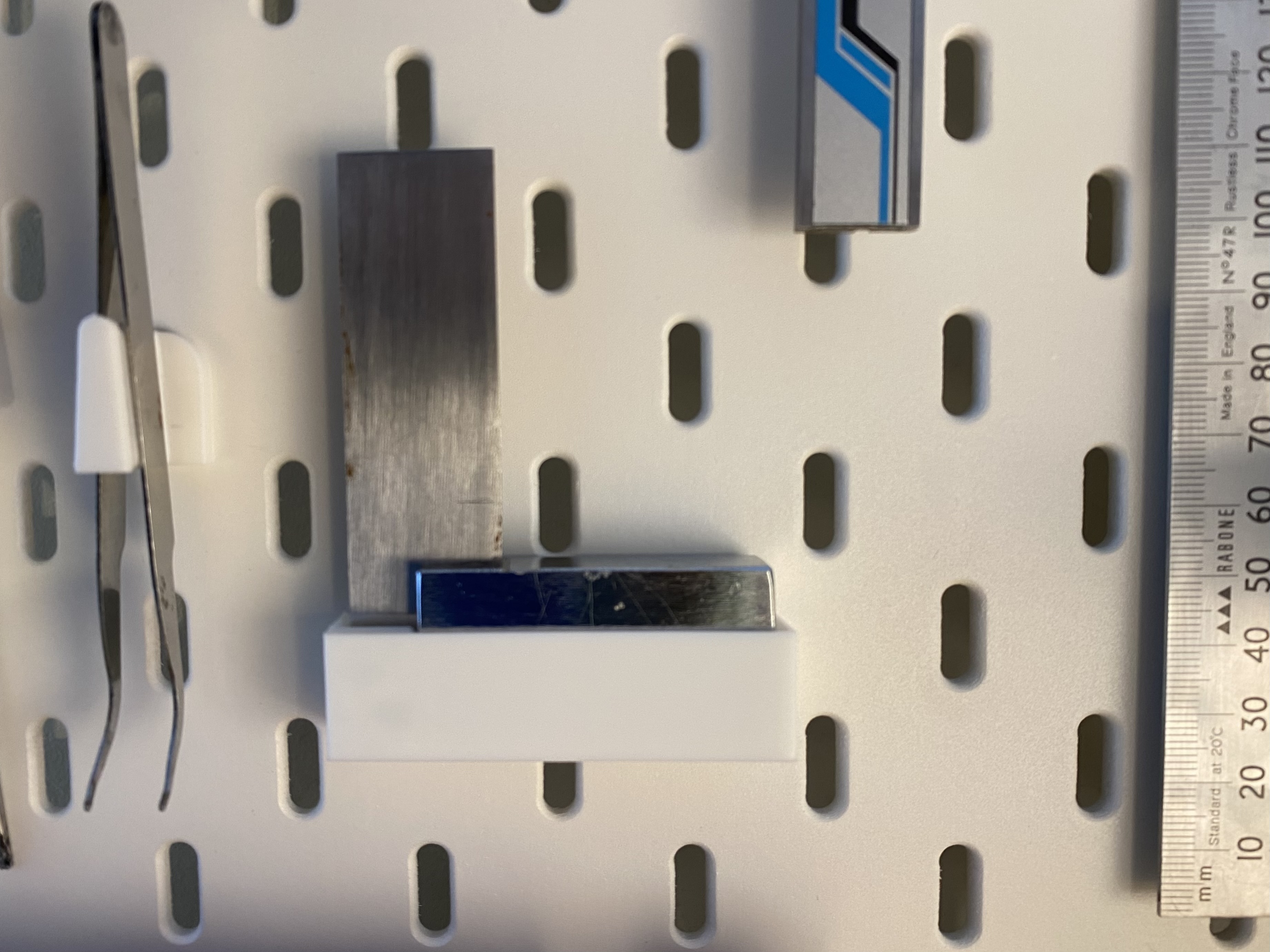 IKEA Skadis Set Square Holder