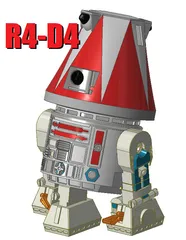 R4-D4 Funko Pop - 3 legged version