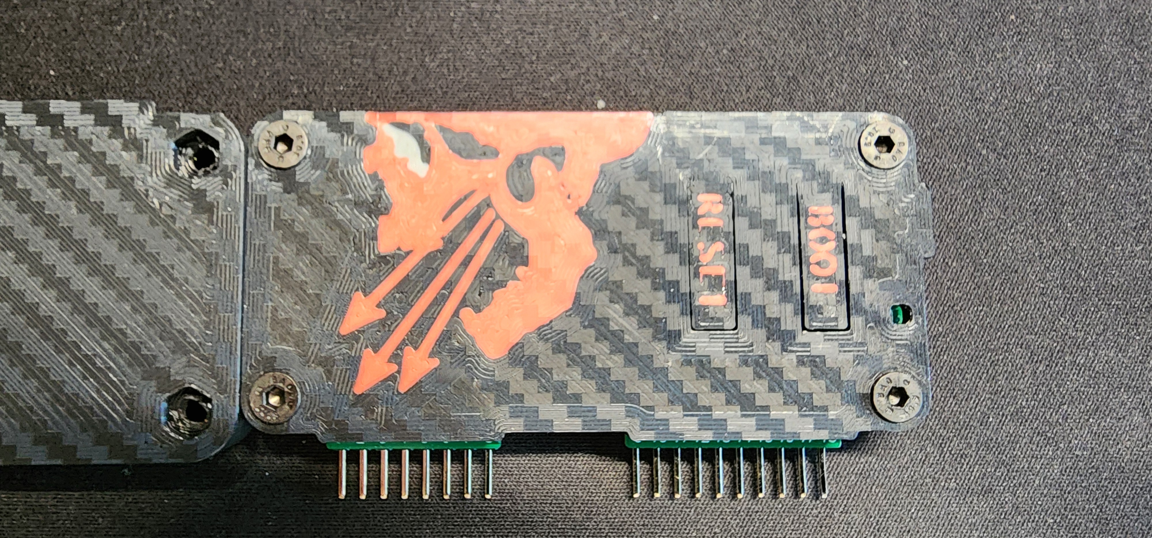 Flipper Zero WiFi Dev Board Case - Marauder Skull Logo