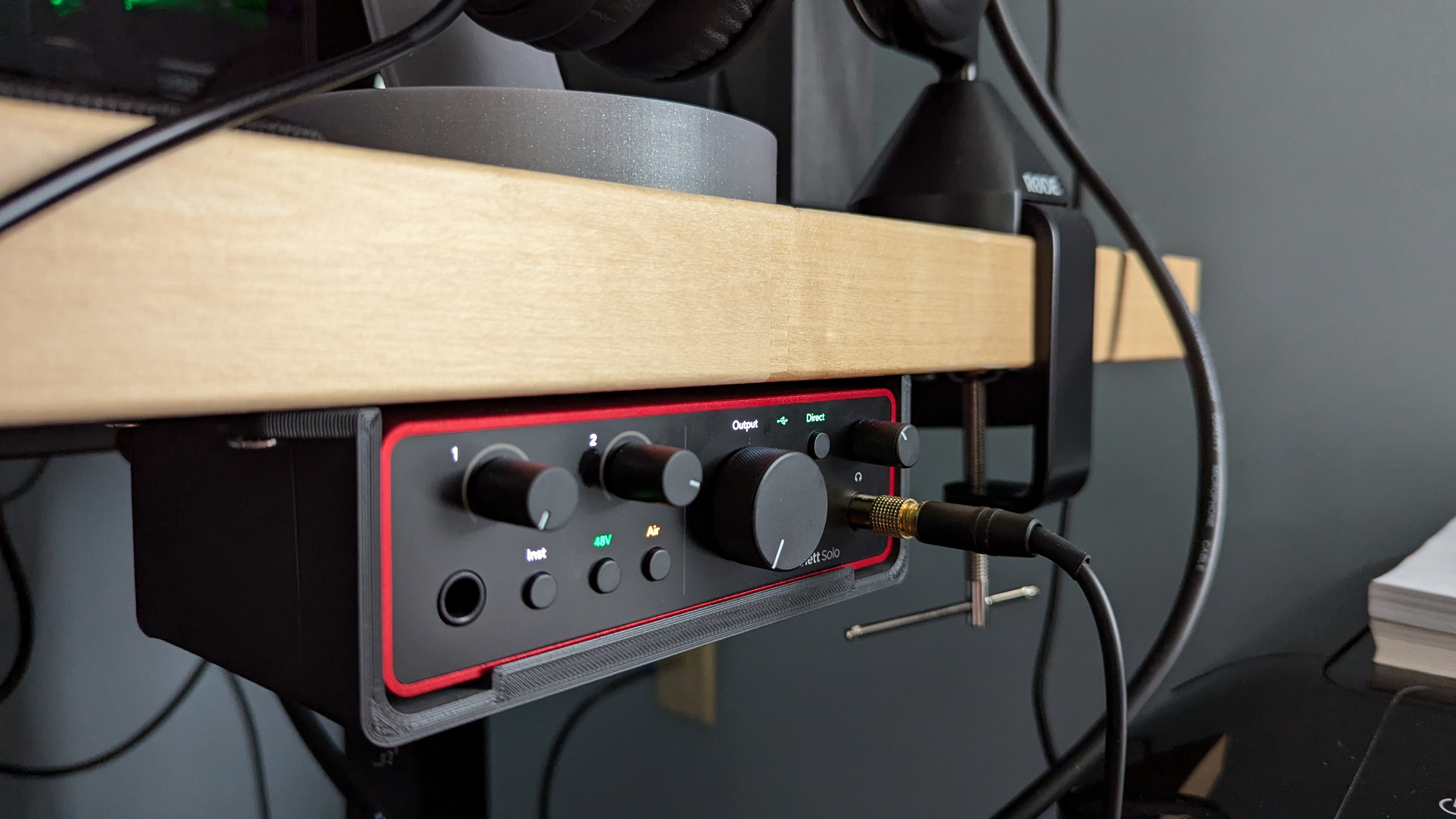 Focusrite Scarlett Solo Mounting Bracket